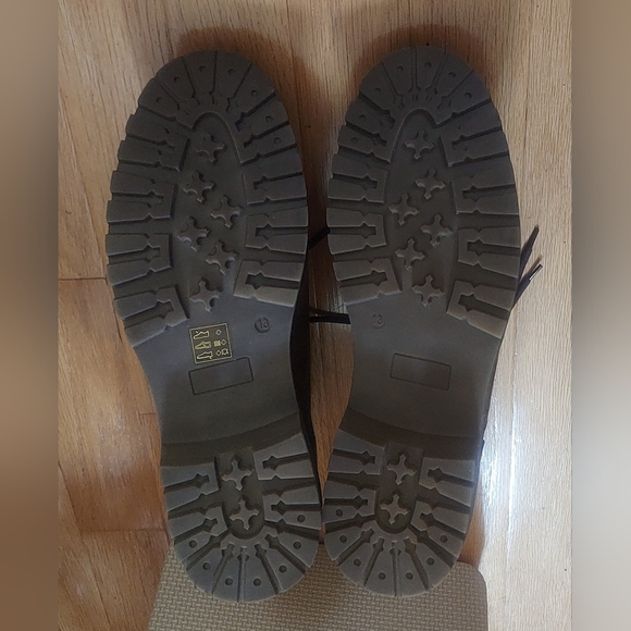 RED ALE BY ALESBURY MEN'S BROWN FAUX LEATHER HIKING BOOTS SIZE 13 NWOB - Picture 12 of 12